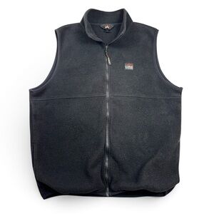 Vintage L.L. Bean Fleece Zip Up Vest Large Tall